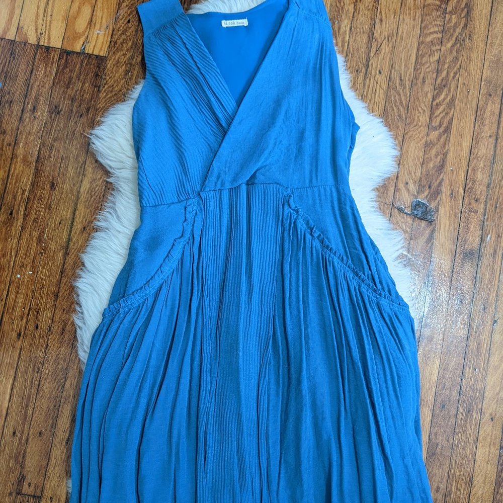 Blue Bohemian Dress